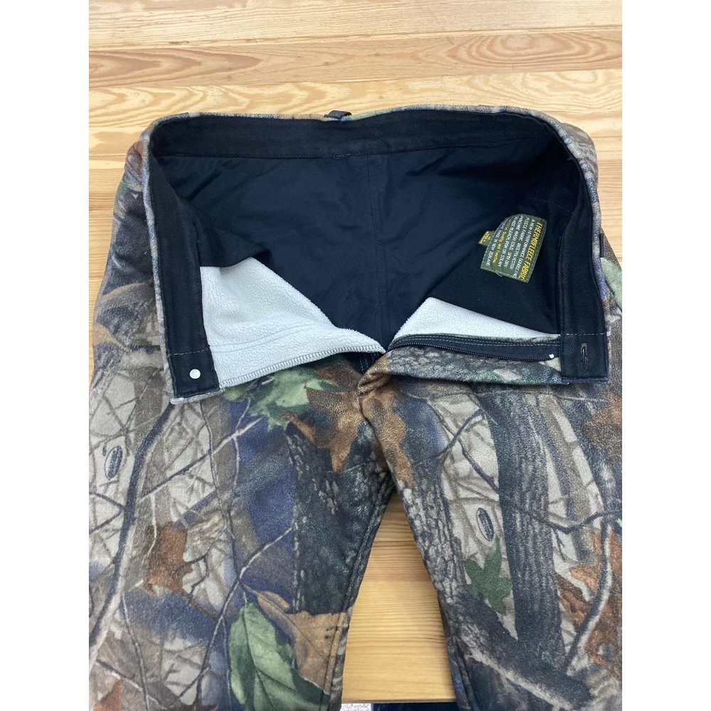 Men's medium Warm Camo Pants Thermofleece New Zealand EUC Hard to Find - Picture 8 of 14